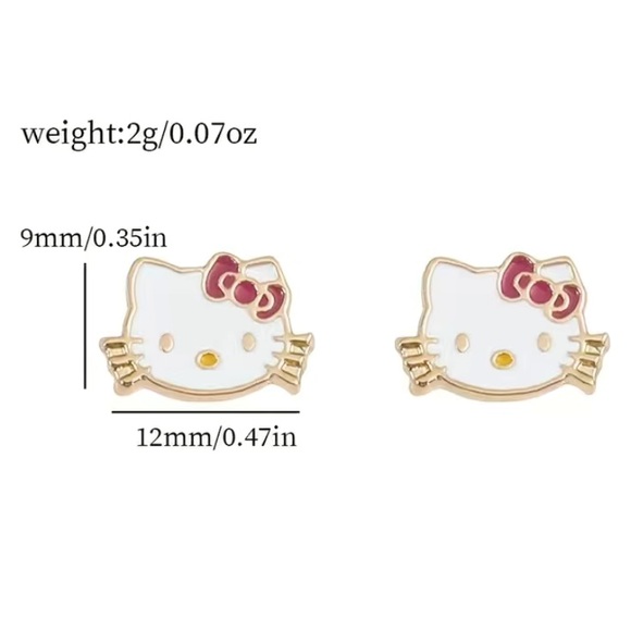 Brand new hello kitty earrings - Picture 4 of 4